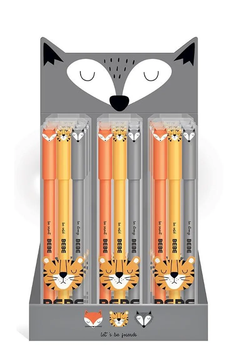 Bebe, Friends, długopis ścieralny, 3 szt.