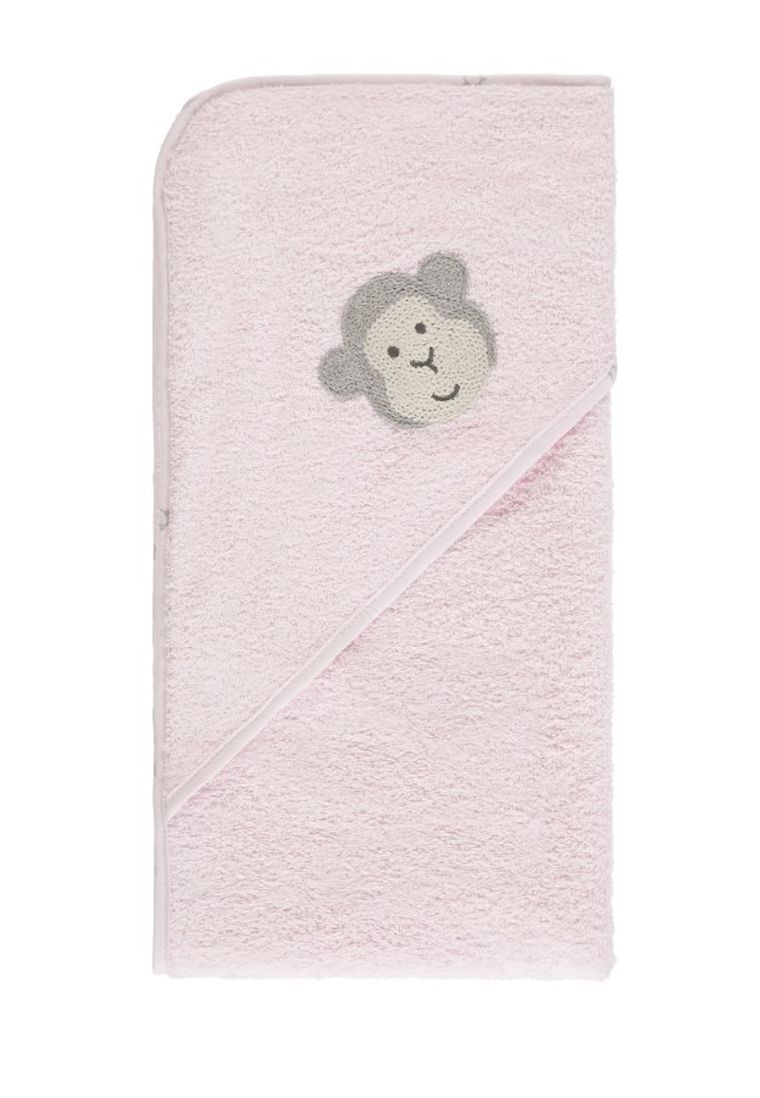 Bellybutton, ręcznik kąpielowy z kapturem, różowy