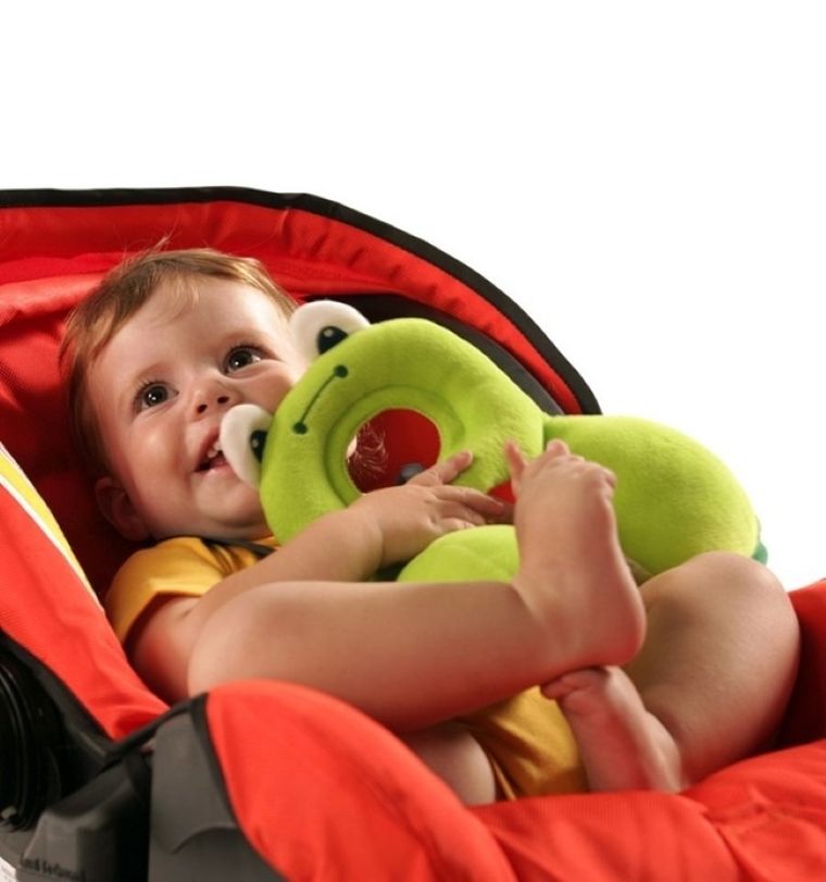 Benbat, Travel friends, Bear, zagłówek, 0-12 miesięcy