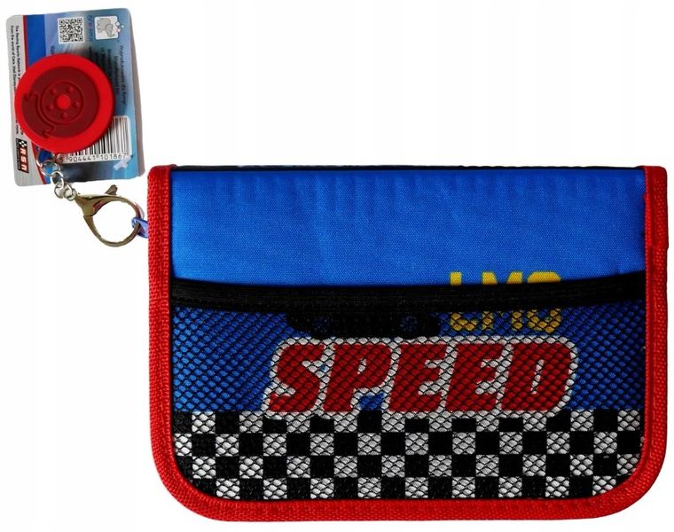 Beniamin, Auta, piórnik rozkładany, z wyposażeniem