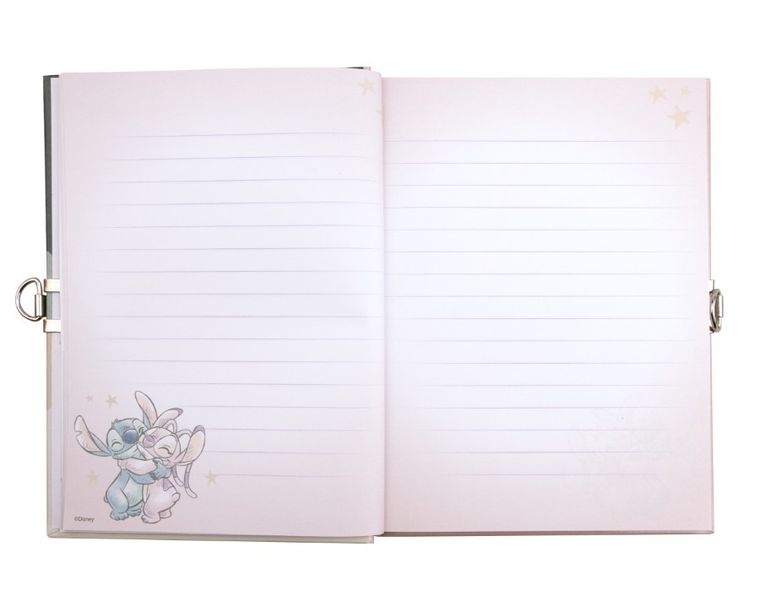 Beniamin, Lilo i Stitch, pamiętnik z kłódką, ciemny