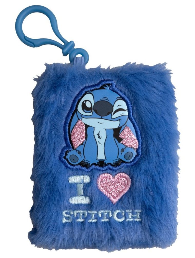 Beniamin, Lilo i Stitch, pluszowy notes z zawieszką, 1 szt.