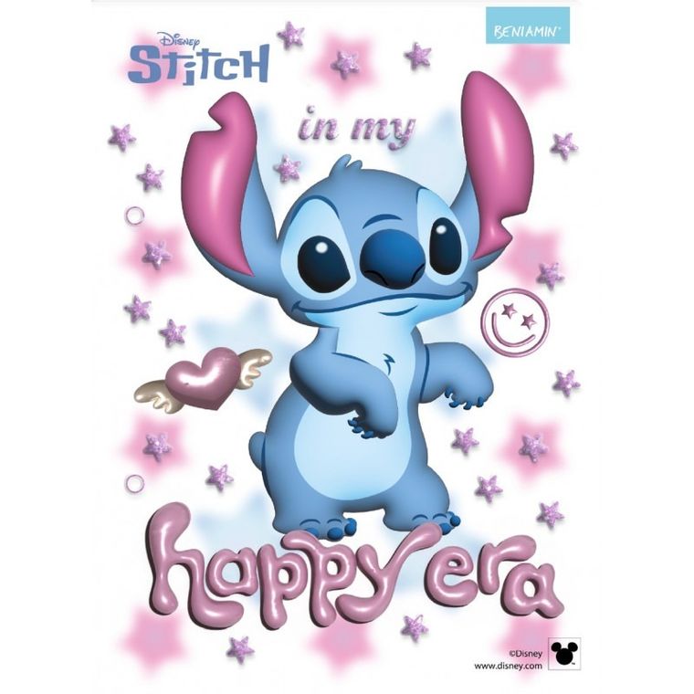 Beniamin, Lilo i Stitch, wkłady do segregatora, A5, 13 szt.