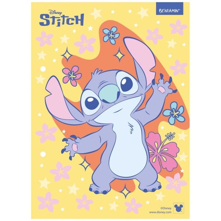 Beniamin, Lilo i Stitch, wkłady do segregatora, A5, 13 szt.