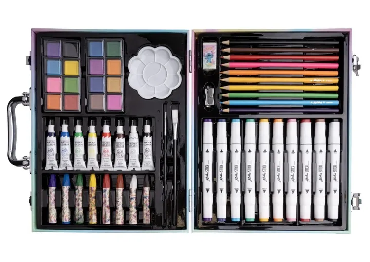 Beniamin, Lilo i Stitch, zestaw artystyczny w walizce, 57 elementów