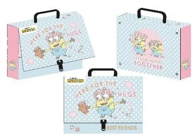 Beniamin, Minionki, teczka z rączką, walizeczka, 1 szt.