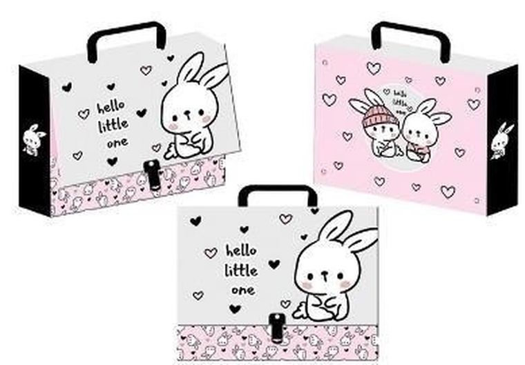 Beniamin, teczka z rączką, walizeczka, Hello Little One, 1 szt.