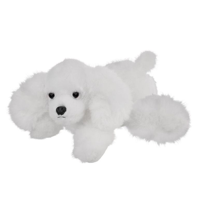 Beppe, Pies, maskotka, biały, 28 cm