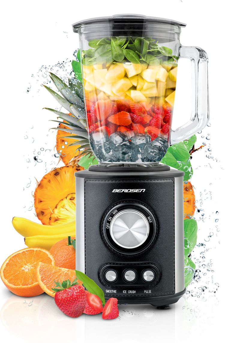 Berdsen, blender kielichowy 800W, czarny, BD-751