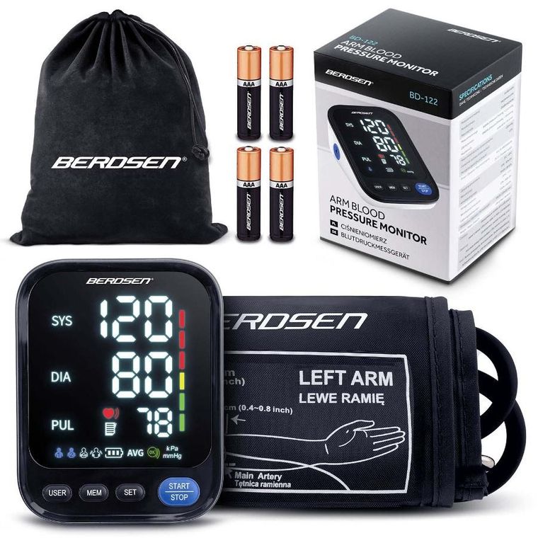 Berdsen, ciśnieniomierz naramienny z polskimi komunikatami, BD-122