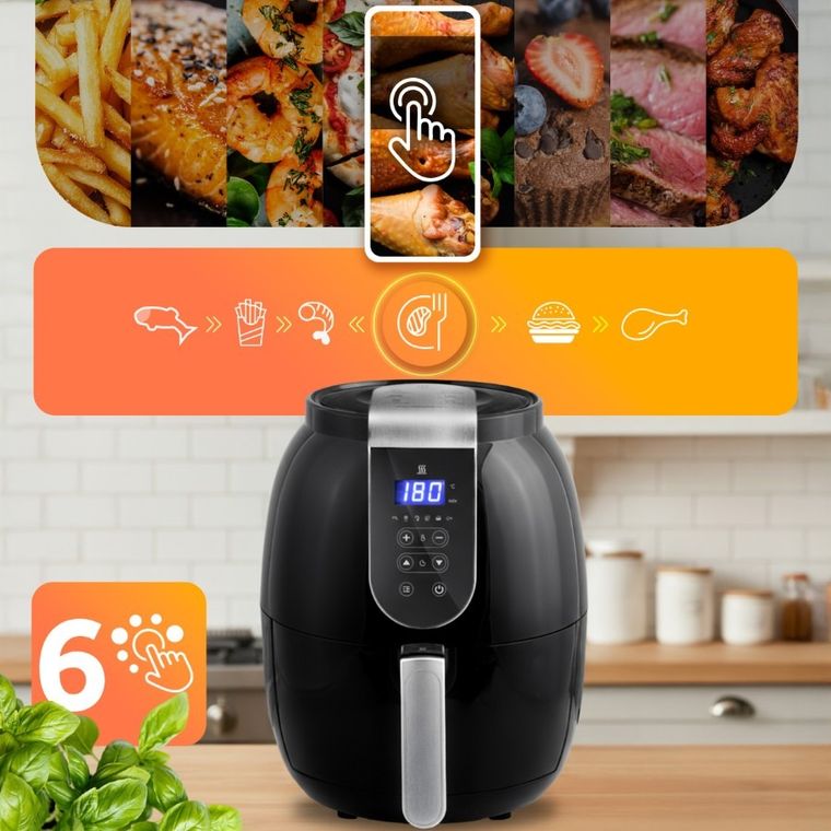 Berdsen, frytkownica beztłuszczowa, air fryer, 3,6l, BD-651