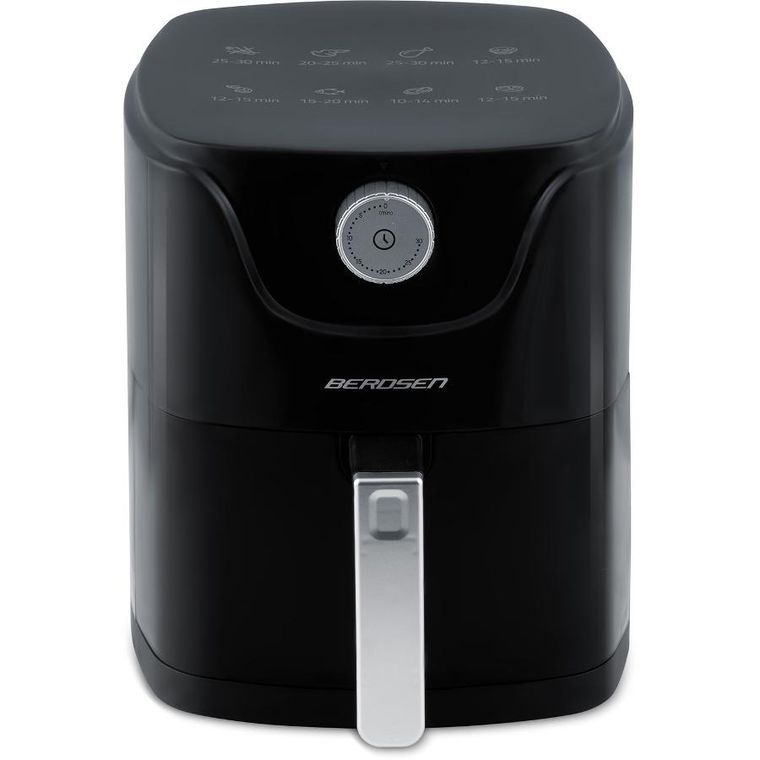 Berdsen, frytkownica beztłuszczowa, air fryer, czarny, 2,5l, BD-654