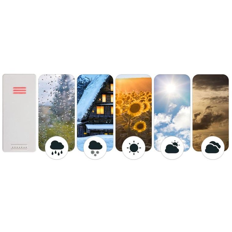 Berdsen, nadajnik do stacji pogodowej, biały