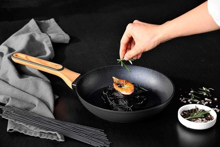 Bergner, patelnia Multiclad, 24 cm, charcoal