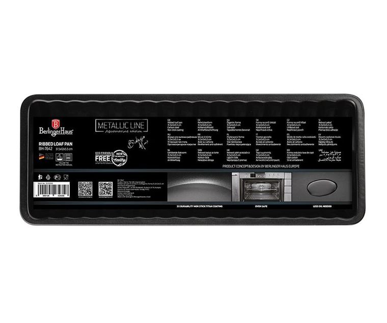 Berlinger Haus, Aquamarine, karbowana forma do wypieków