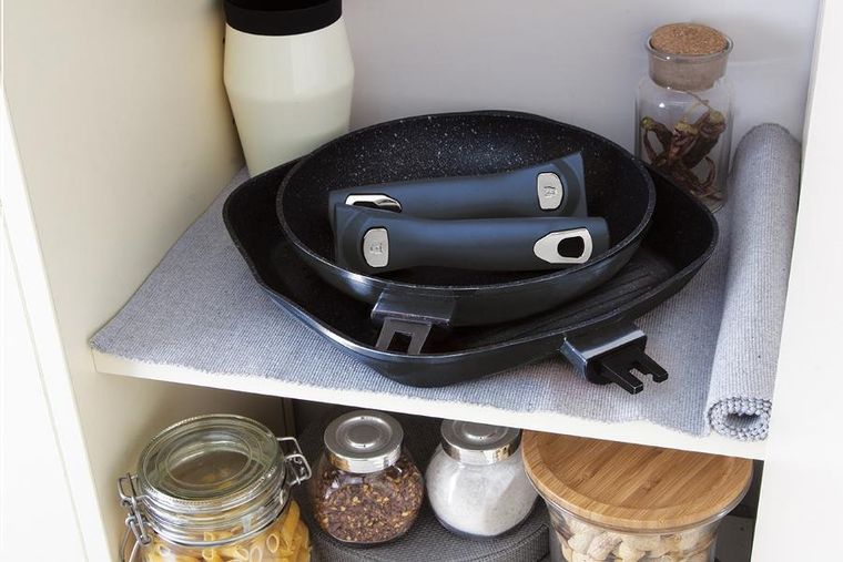 Berlinger Haus, Aquamarine, zestaw patelni granitowych, 3 szt.