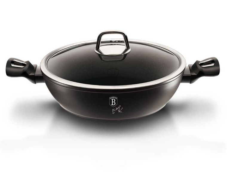 Berlinger Haus, Black Royal, garnek granitowy, 3.8l