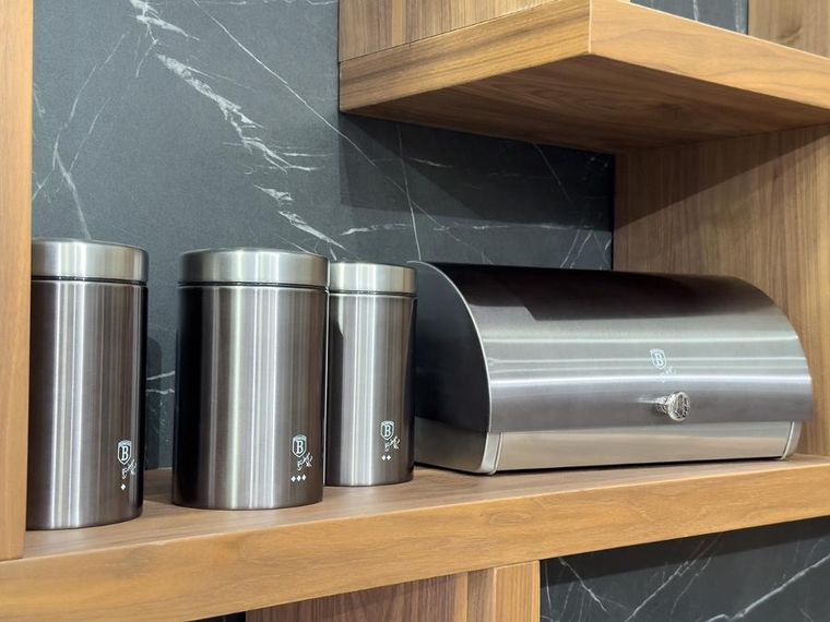 Berlinger Haus, chlebak z zestawem pojemników, carbon pro, BH-6732