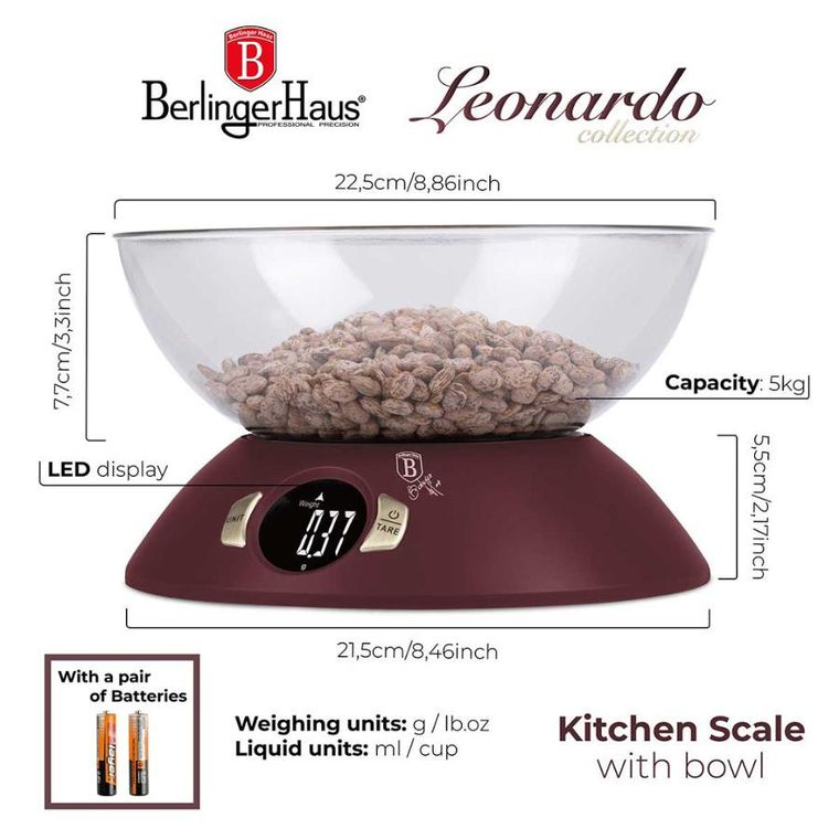 Berlinger Haus, Leonardo, waga kuchenna z misą