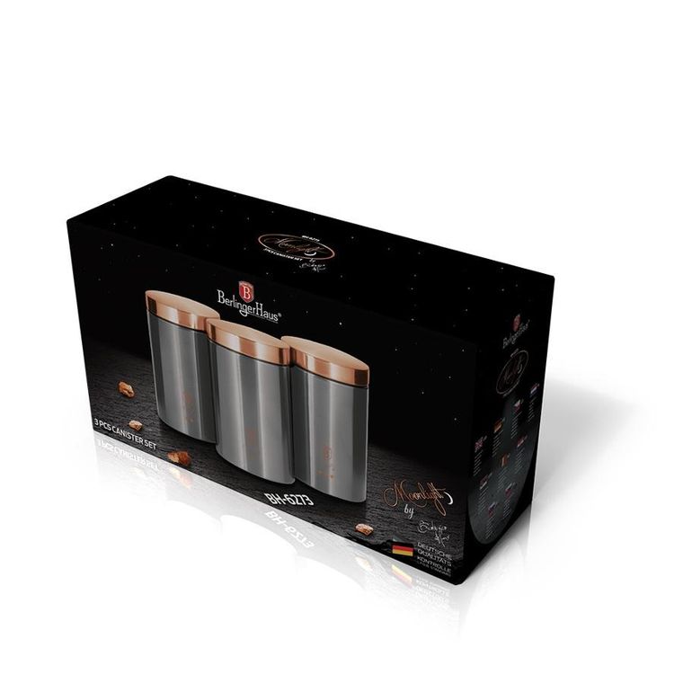 Berlinger Haus, Moonlight, zestaw 3 pojemników