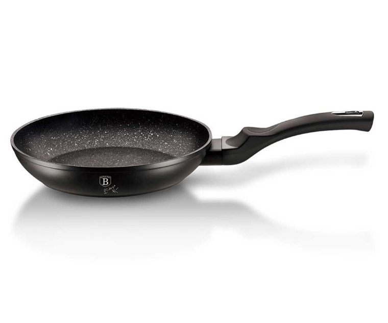 Berlinger Haus, patelnia granitowa, Black Silver, 28 cm