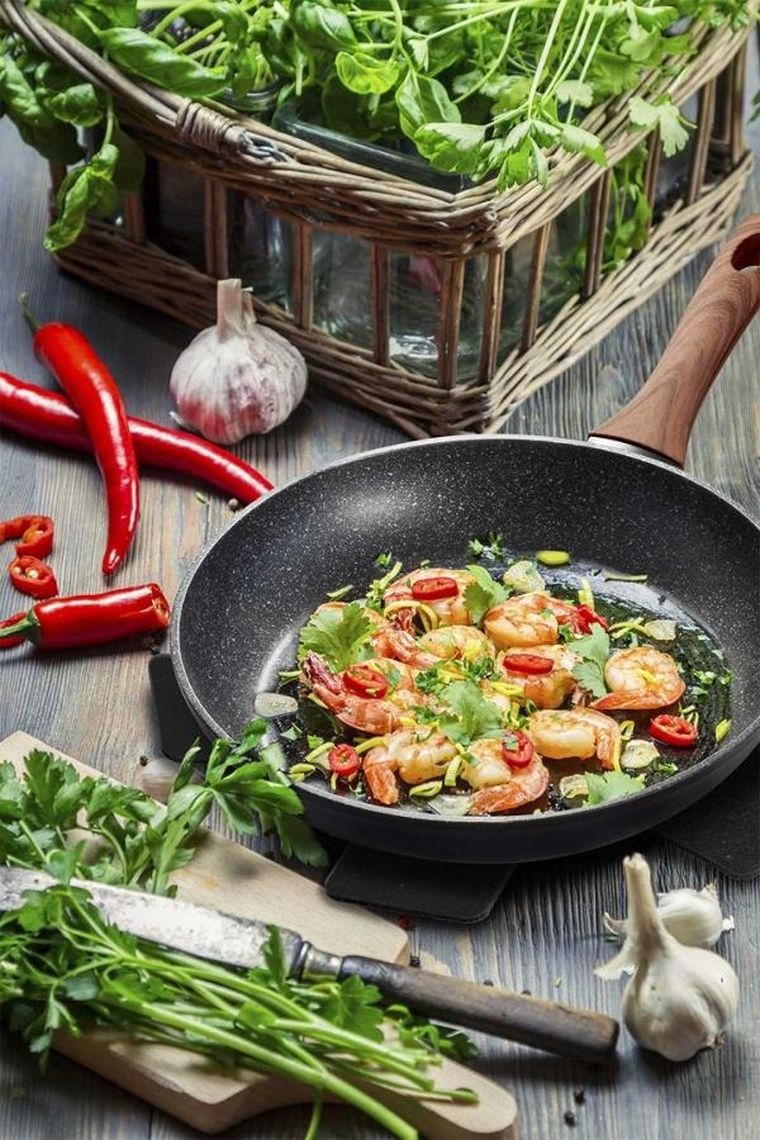 Berlinger Haus, patelnia granitowa, Ebony Rosewood, 24 cm