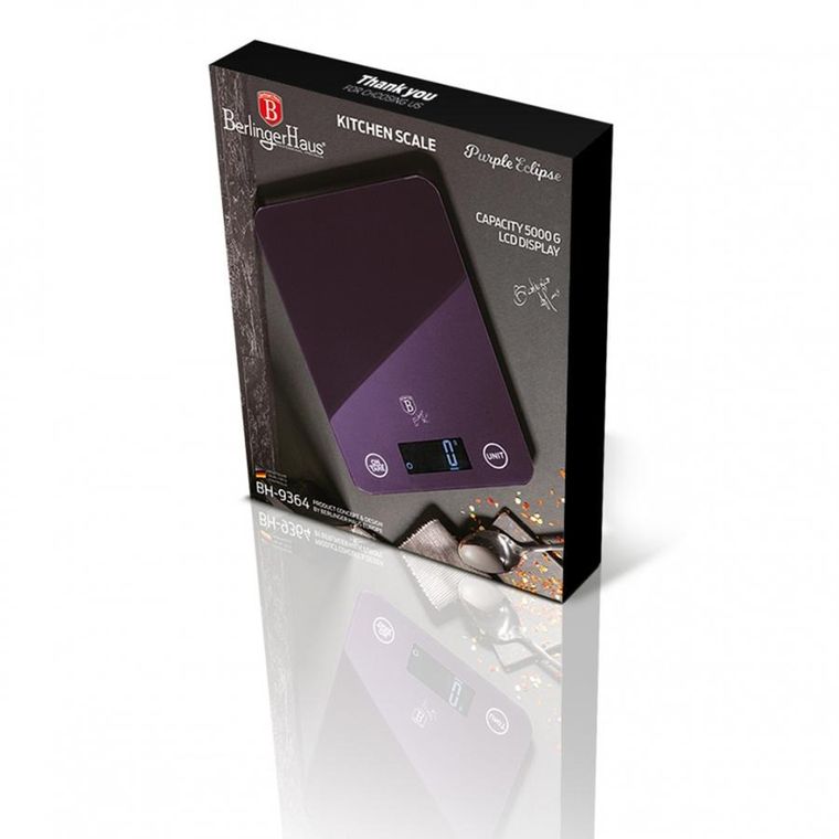 Berlinger Haus, Purple, elektroniczna waga kuchenna