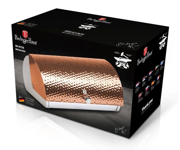 Berlinger Haus, Rose Gold, chlebak stalowy