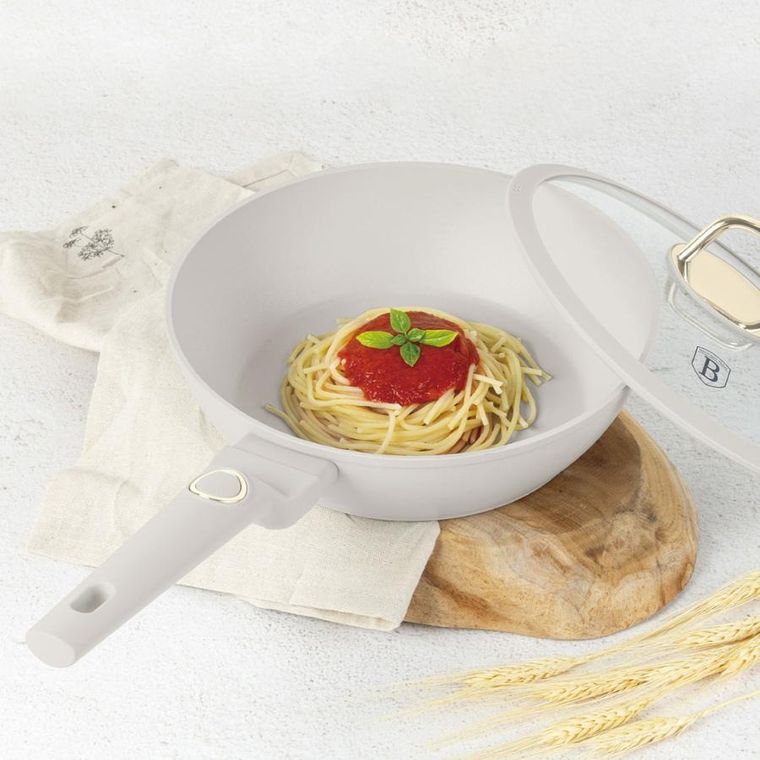 Berlinger Haus, Sahara, głęboka patelnia tytanowa, 24 cm