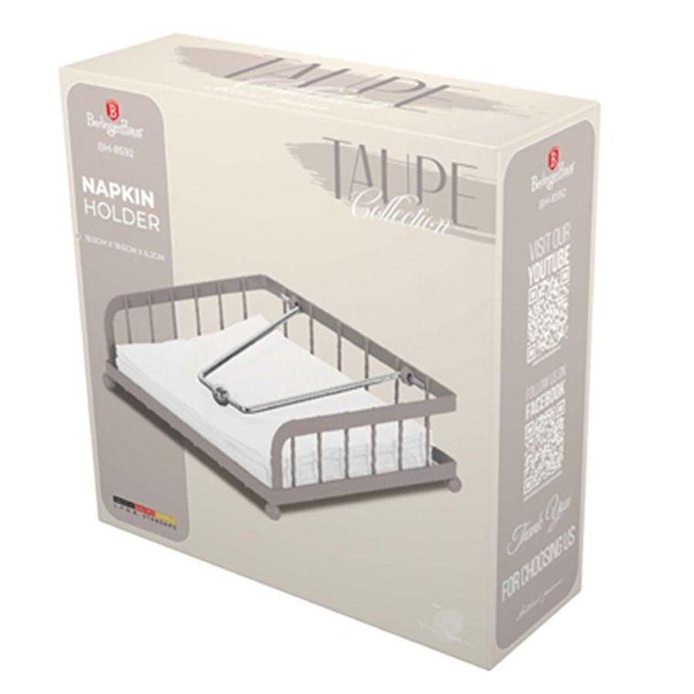 Berlinger Haus, Taupe, serwetnik z dociskiem