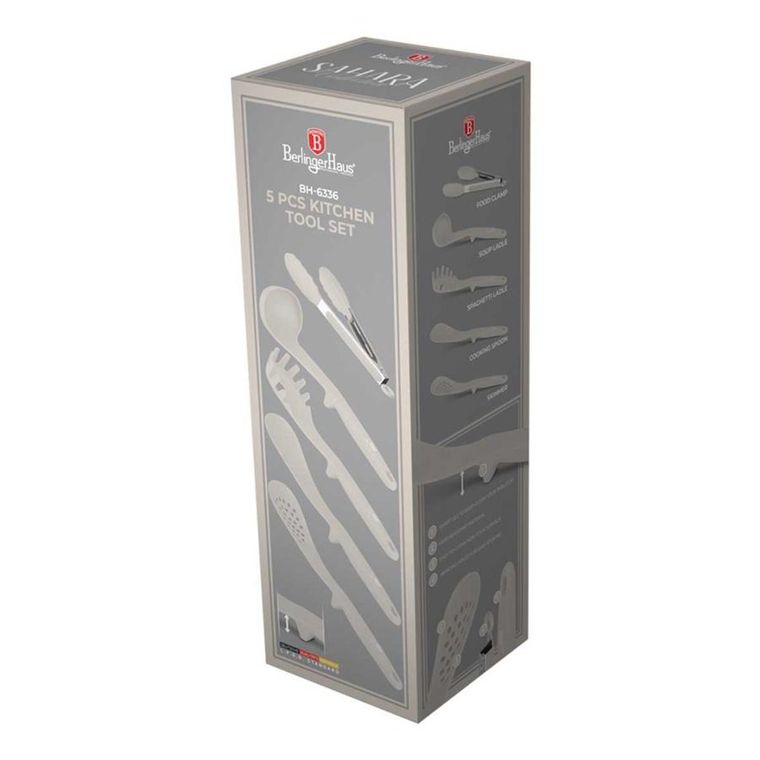Berlinger Haus, Taupe, zestaw przyborów kuchennych