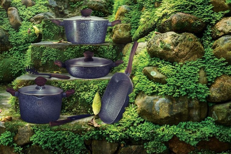 Berlinger Haus, wok granitowy, 28 cm, 3.8l, Forest Line