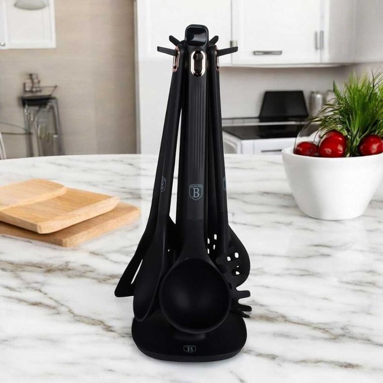 Berlinger Haus, zestaw przyborów kuchennych, black rose