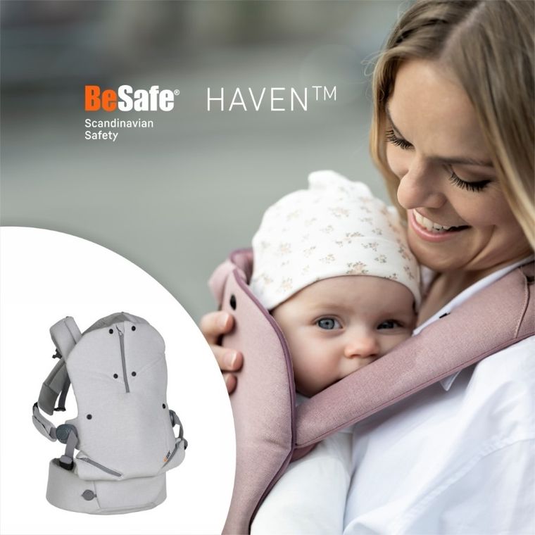 BeSafe, Haven, Basic, nosidełko, szare