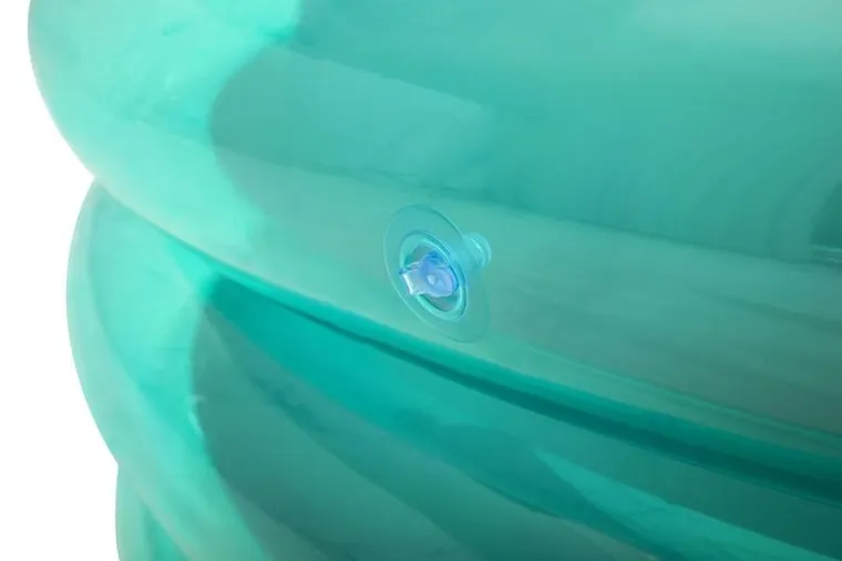 Bestway, basen dmuchany, okrągły, szary, 53-150 cm