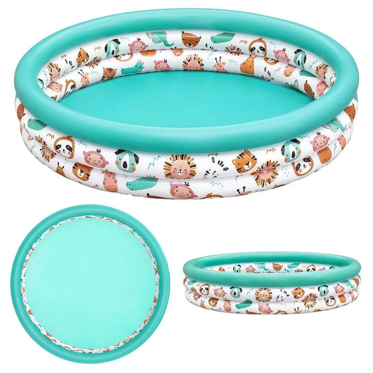 Bestway, basen dmuchany, zwierzęta safari, 25-122 cm