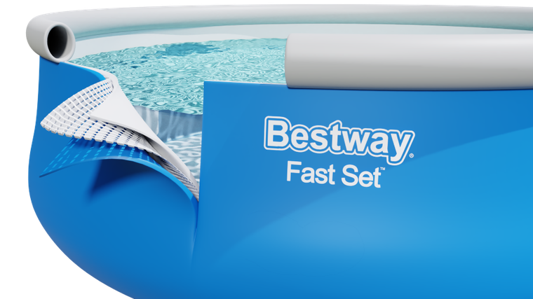 Bestway, basen ogrodowy rozporowy, 457-84 cm, zestaw 17w1