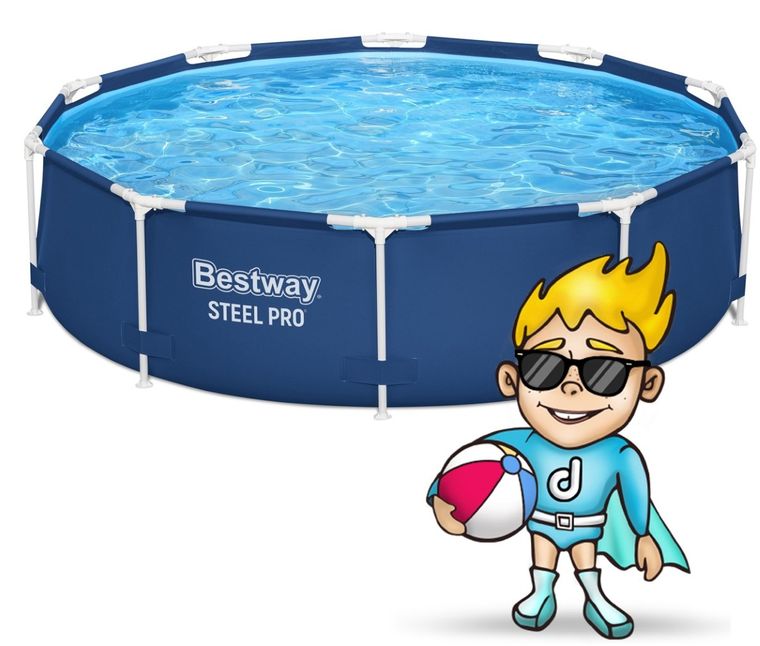 Bestway, basen ogrodowy, stelażowy, 16w1, 305-76 cm