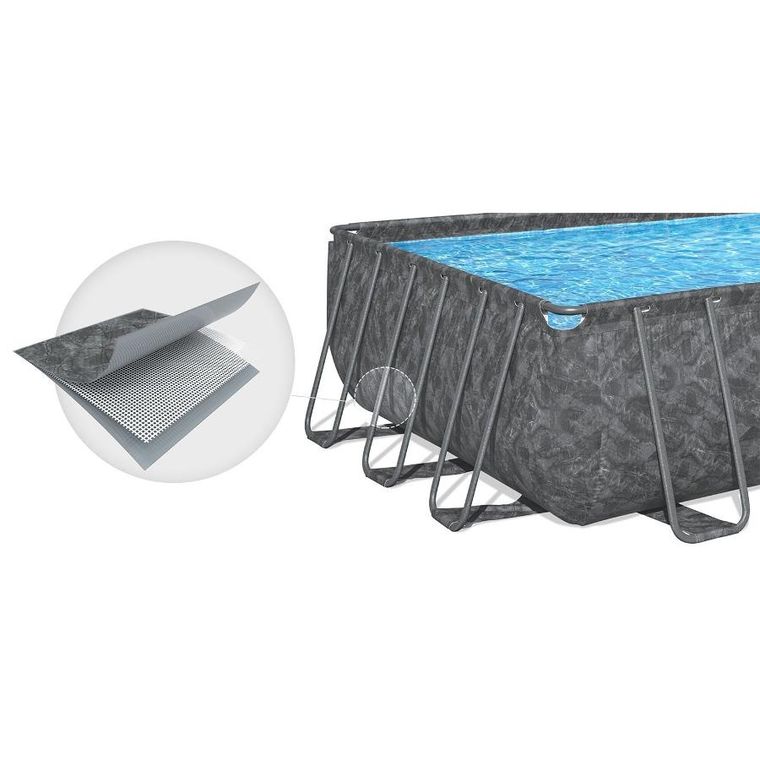 Bestway, basen stelażowy, ogrodowy 732-366-132 cm, zestaw 11w1