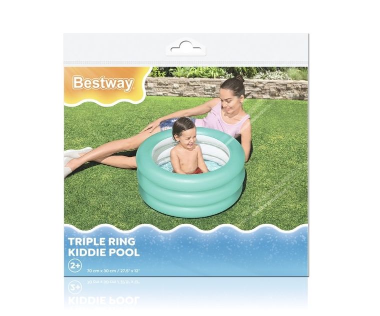 Bestway, basenik, miętowy, 70-30 cm