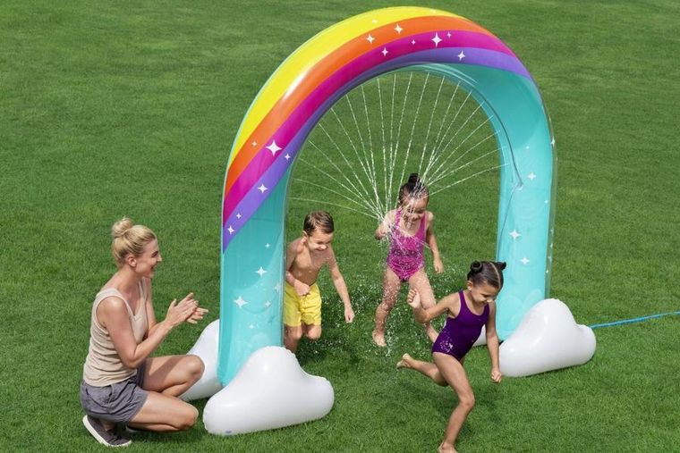 Bestway, dmuchana kurtyna wodna, tęcza, 221-71-19 cm