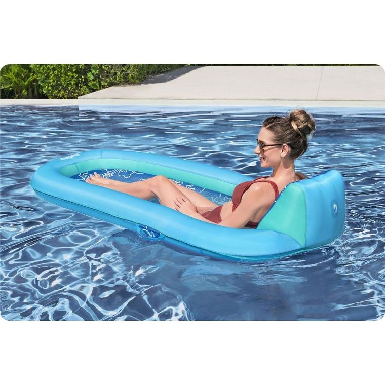 Bestway, dmuchany materac do pływania z oparciem