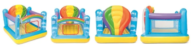 Bestway, dmuchany zamek do skakania, 175-173-137 cm