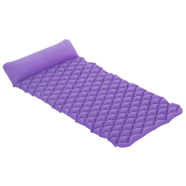 Bestway, Float'n'Roll, materac plażowy, fioletowy, 213-86 cm