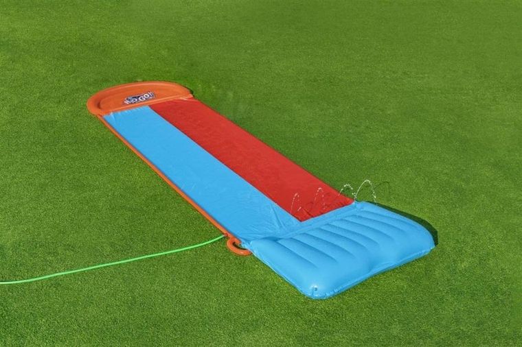 Bestway, H2oGo!, ślizgawka podwójna, tsunami z rampą, 4.88 m