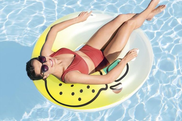 Bestway, koło dmuchane, cytrynka, 114 cm