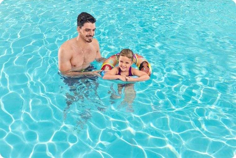 Bestway, Księżniczki Disneya, kółko do pływania, 56 cm