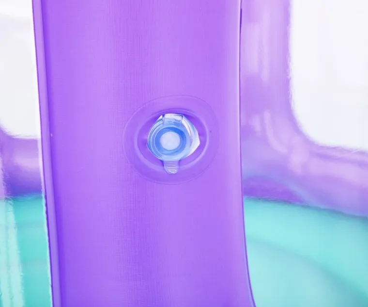 Bestway, Laugh 'n leap bouncer, dmuchany okrągły zamek do skakania, 1,5-1,52-0,84m