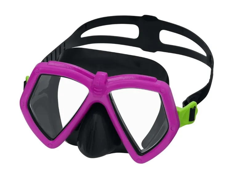 Bestway, maska do pływania, różowa