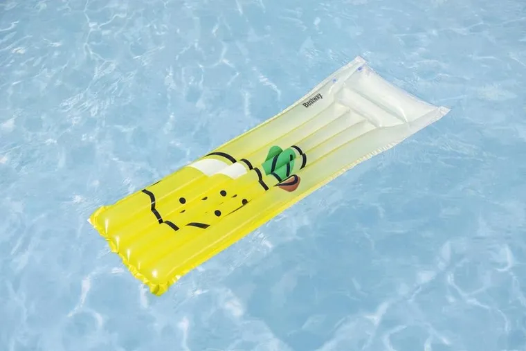 Bestway, materac dmuchany, cytrynka, 183-69 cm